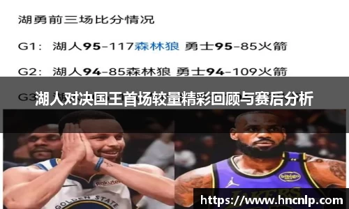 湖人对决国王首场较量精彩回顾与赛后分析